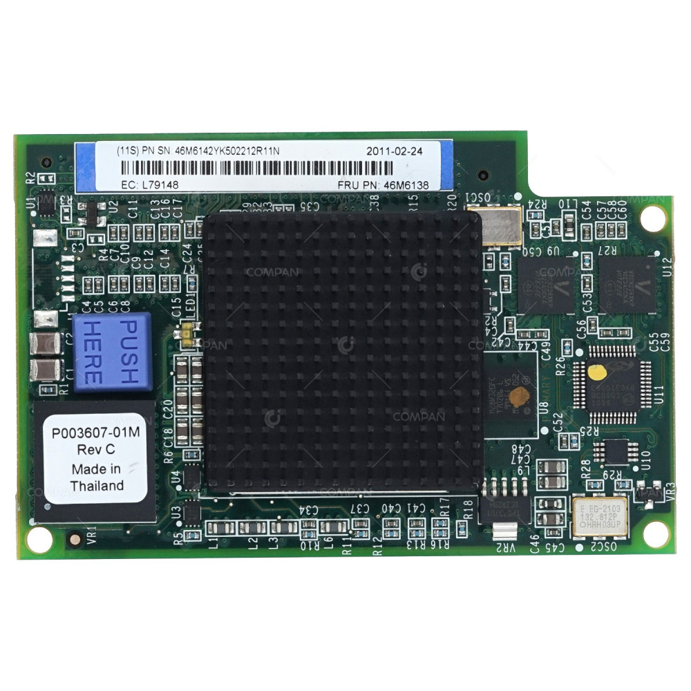 46M6138 IBM BLADECENTER EMULEX 8GB LPE1205 FC EXPANSION CARD HOST BUS ADAPTER